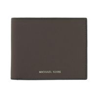 Billetera Bifold Hombre Michael Kors Slim - Marron Oscuro