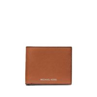 Billetera Bifold Hombre Michael Kors Slim - Marron Claro