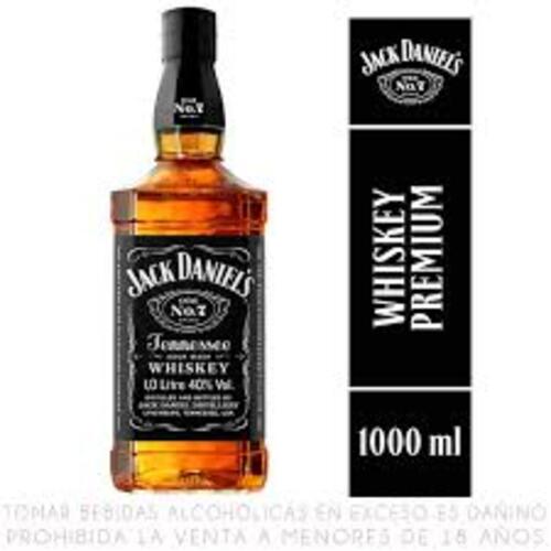 Whisky JACK DANIEL'S Old N°7 Botella 1L