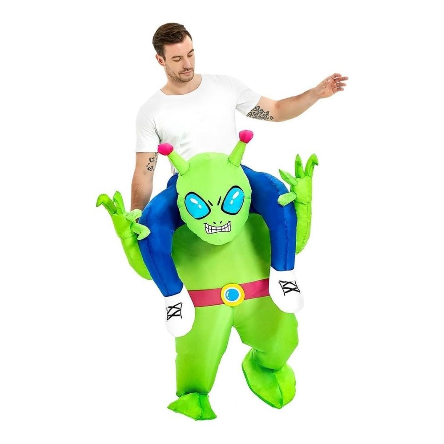 Disfraz inflable para adulto - Marciano Alinigena