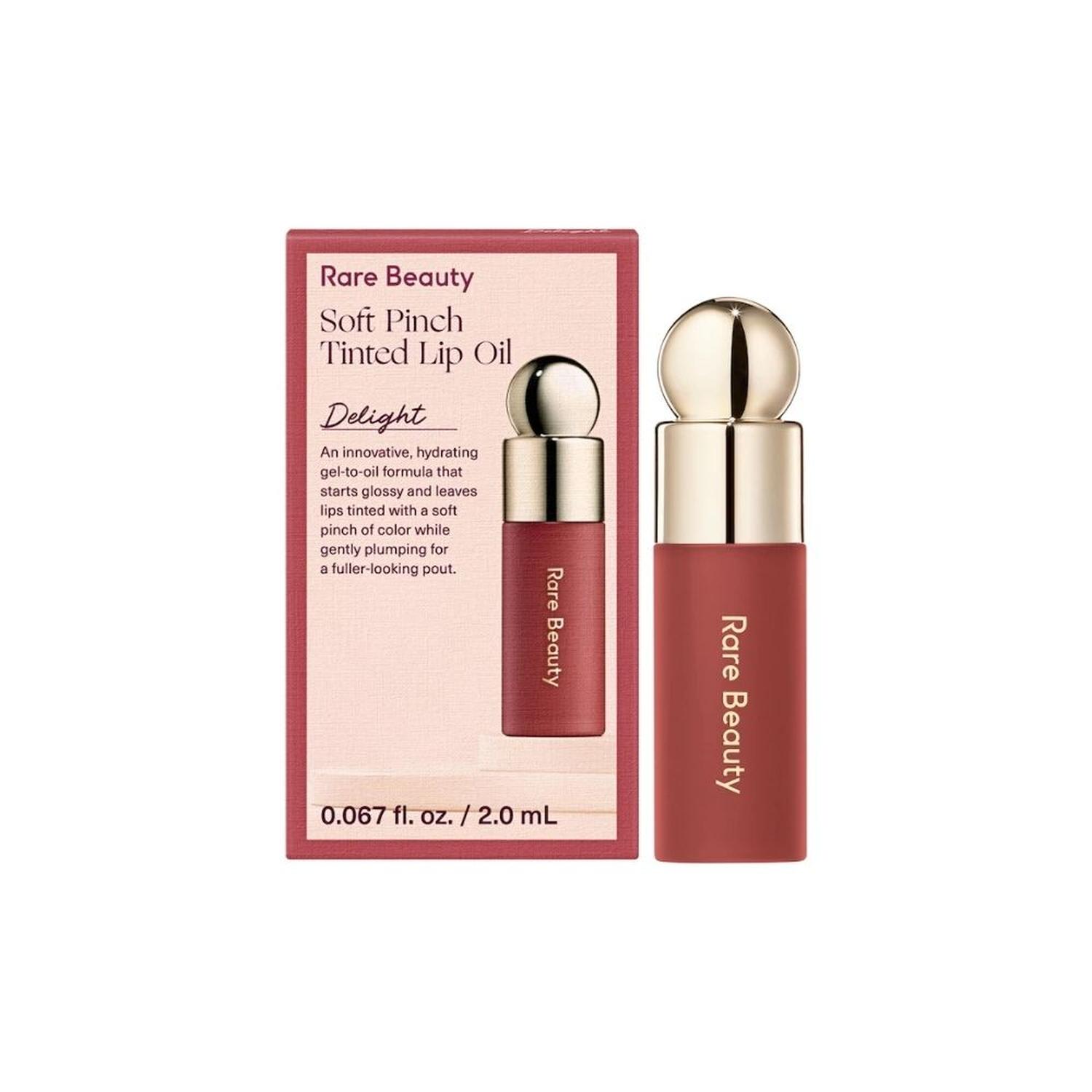 Mini Aceite Labial Con Color Rare Beauty Tinted Lip Oil - Delight