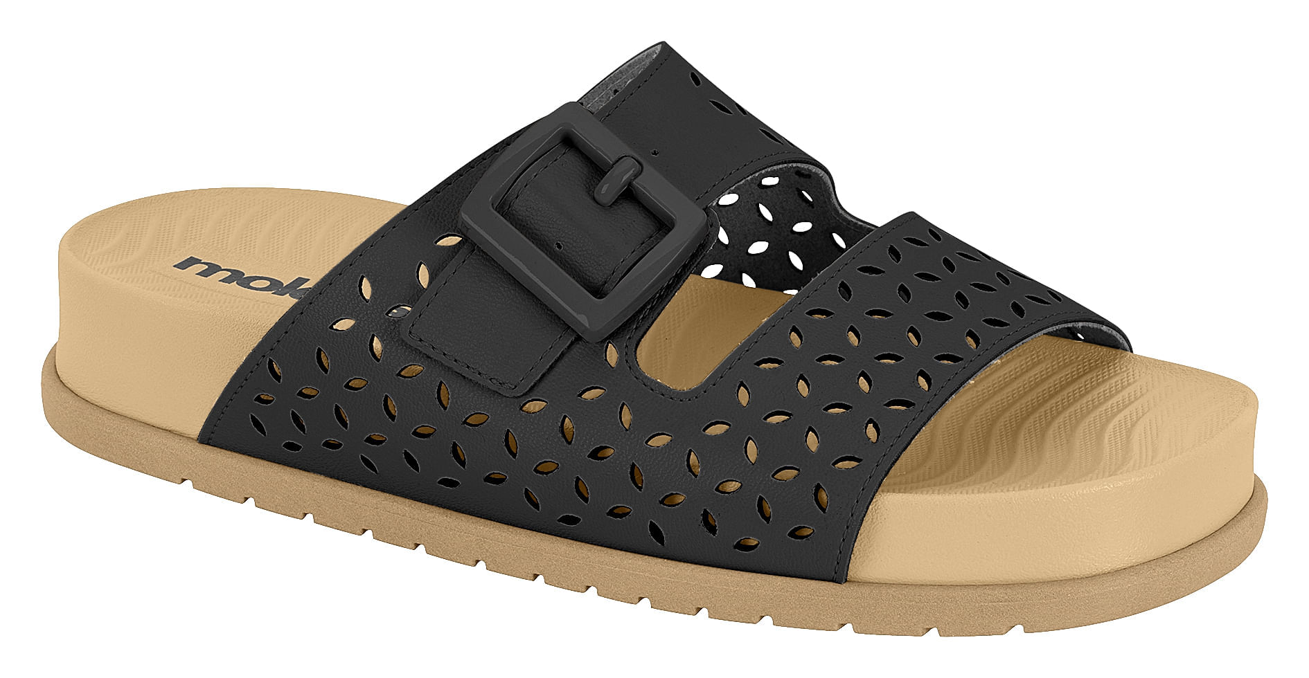 SANDALIAS MUJER MOLECA NEGRO 5522.103.9569