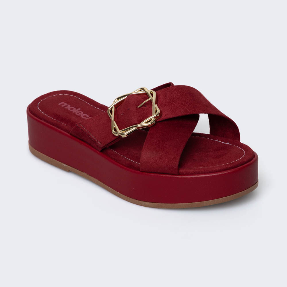 SANDALIAS MUJER MOLECA ROJO 5553.101.5881
