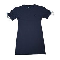 Vestido Manga Corta Tommy Hilfiger Azul con Tiras