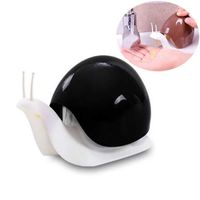 Dispensador de Jabón Modelo Caracol Negro
