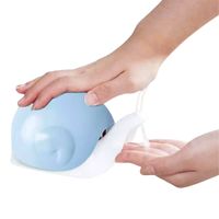 Dispensador de Jabón Modelo Caracol Celeste