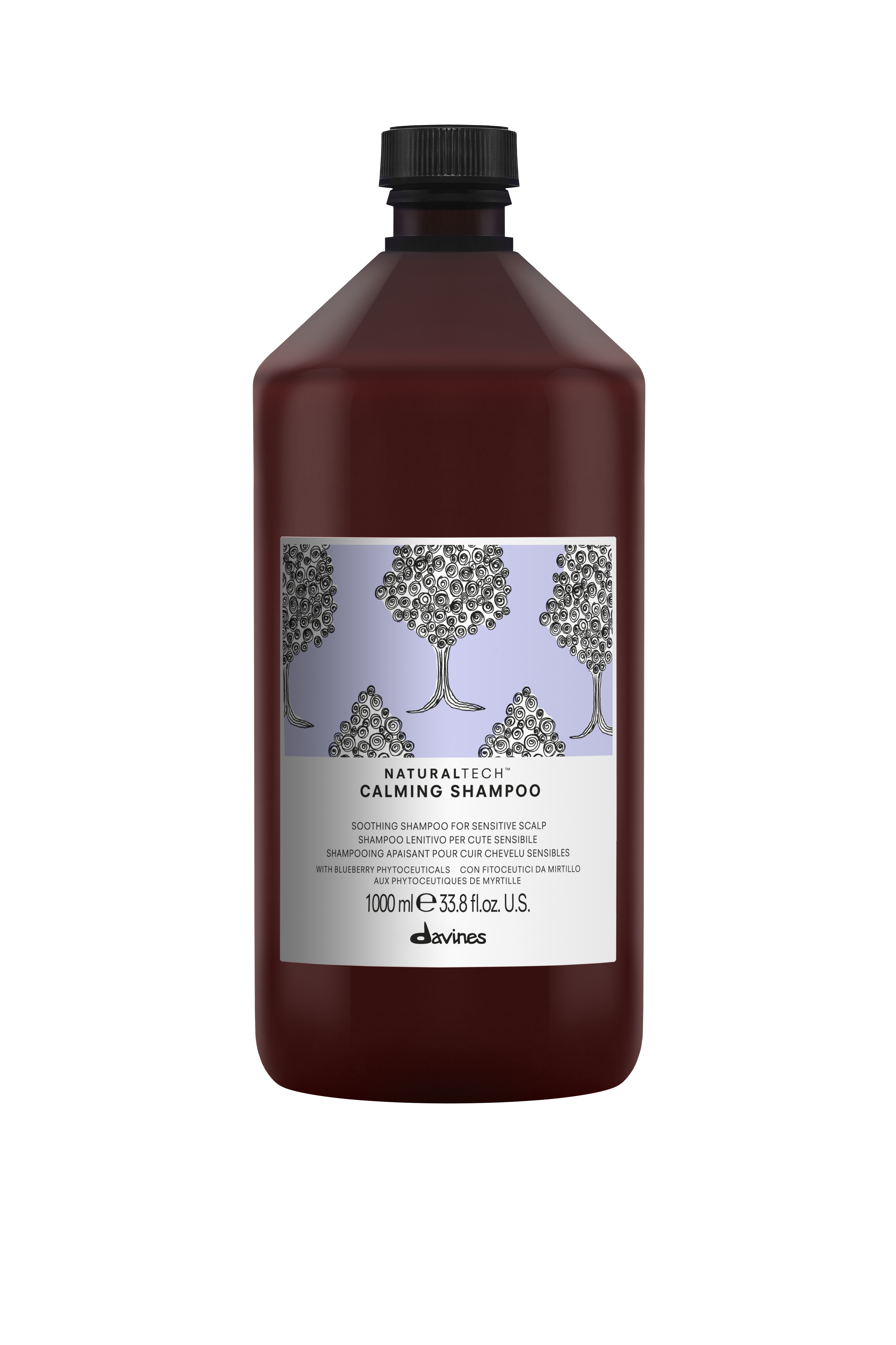 Davines naturaltech shampoo calming para cuero cabelludo sensible 100ml