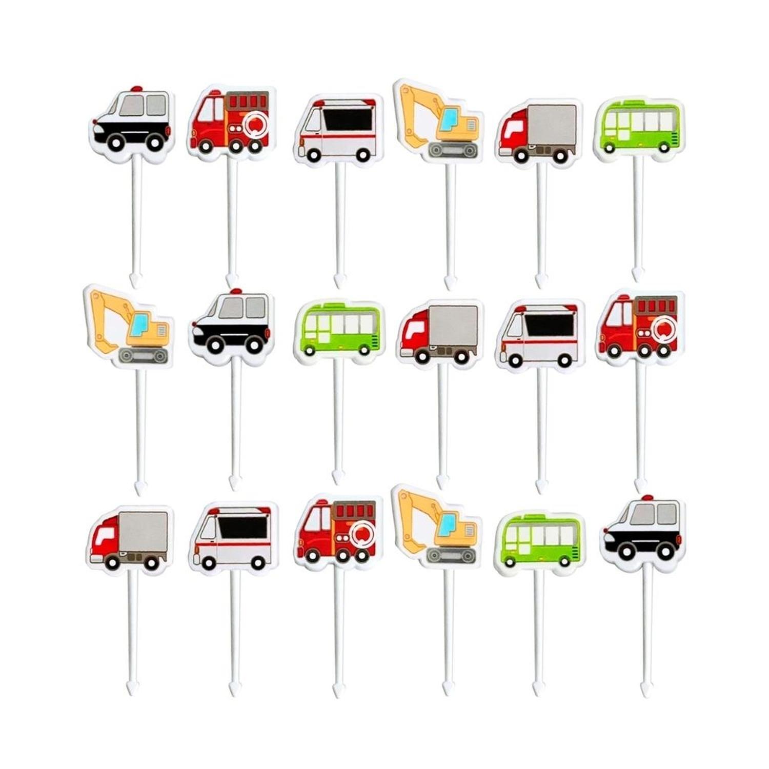 Pickers o Mondadientes de carritos y camiones - 18 unidades