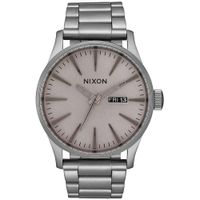 Reloj Nixon Sentry A3563166 Fecha Gris Gunmetal