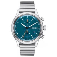 Reloj Nixon Station A1162307 Acero Inoxidable Plateado Azul