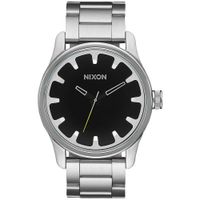 Reloj Nixon Driver A979000 Acero Inoxidable Plateado Negro