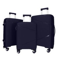 Set de Maleta de viaje PP 20 - 24 - 28 pulgadas - Negro