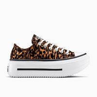 Zapatillas Urbanas Converse Mujer Ct As Doub Stack Animal Gra A16405C Marrón