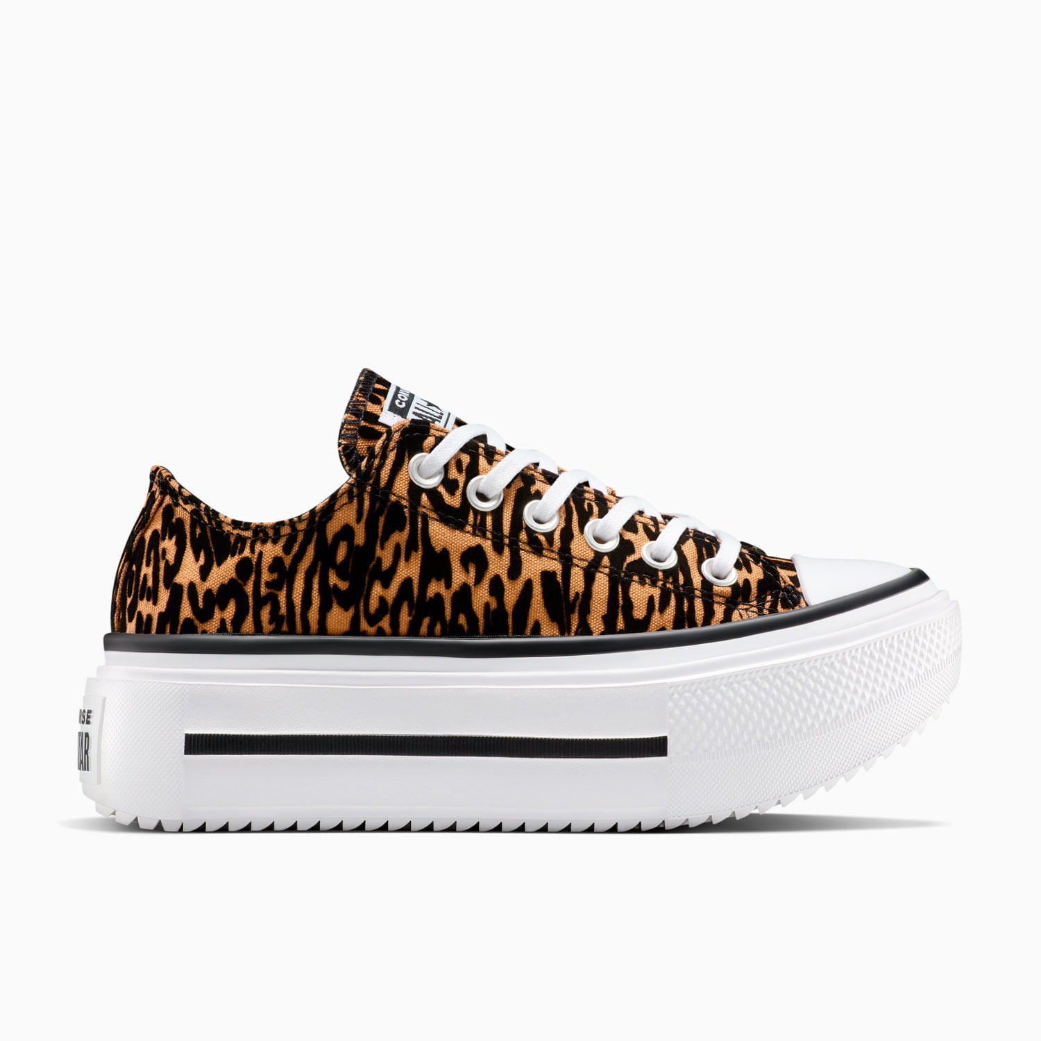 Zapatillas Urbanas Converse Mujer Ct As Doub Stack Animal Gra A16405C Marrón