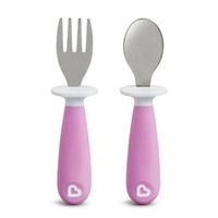 Set Cuchara Y Tenedor Munchkin Morado
