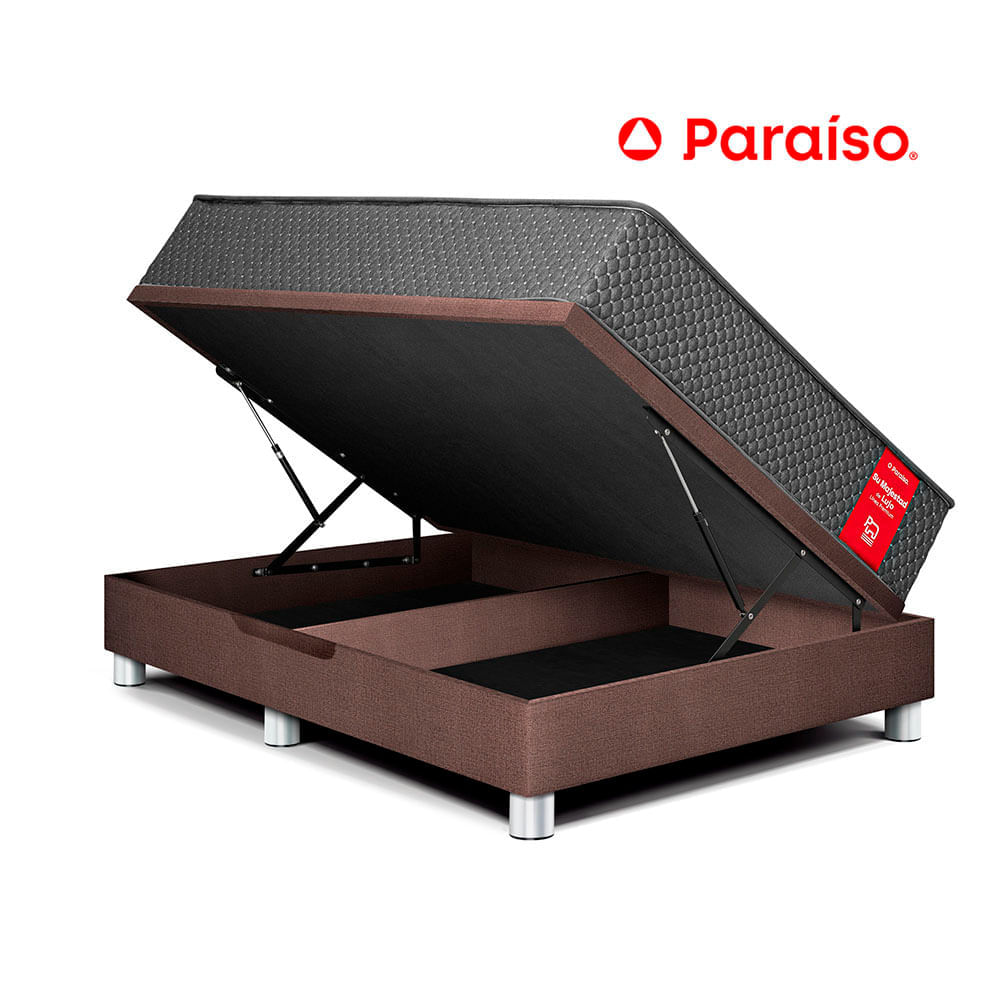 Cama Boxet Su Majestad Queen Chocolate