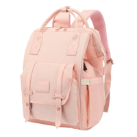 MOCHILA PAÑALERA CAREFREE  ROSADO