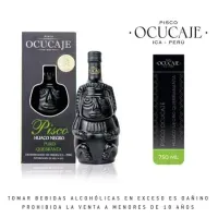 Pisco OCUCAJE Puro Huaco Quebranta Botella 750ml (OFERTA)