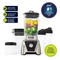 Licuadora Oster 1100W Con Vaso De Vidrio Y Accesorios - BLST3B-CAG-053 !OFERTON!