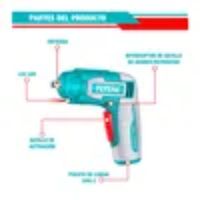 Atornillador Tipo-c Hex14 240rpm + Accesorios - Tsdli0458