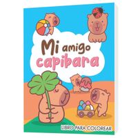 Libro coloreando capibaras DISTRIBUIDORA GRÁFICA (Modelos Aleatorios)
