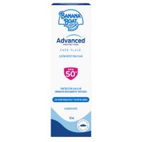 Protector Solar Facial BANANA BOAT Face Fluid SPF50 Frasco 50ml
