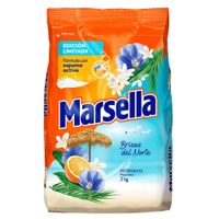 Detergente en Polvo MARSELLA Brisas del Norte Bolsa 2Kg