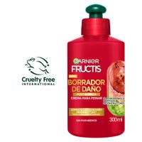 Crema para Peinar FRUCTIS Borra Daño Químico Frasco 300ml