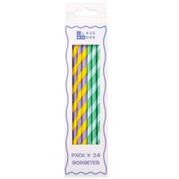Pack de Sorbetes diseño colorido CLASS&WORK 24un