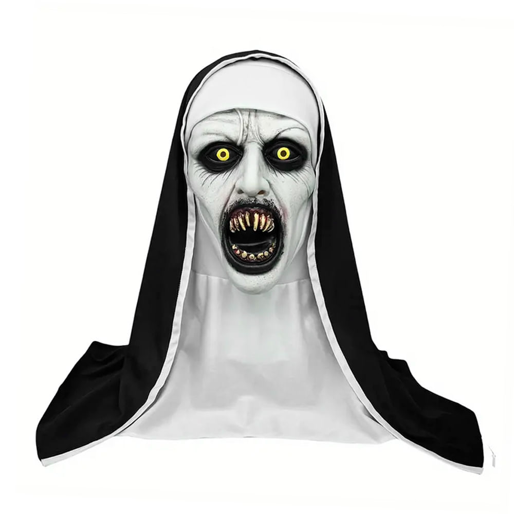 Máscara de La Monja El Conjuro Látex Halloween