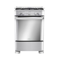 Cocina de Pie a Gas Mabe 4 Hornillas 60 cm CMP6030FX1 Inoxidable
