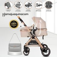 Coche Moisés Travel System «BUMI» de Lujo Beige