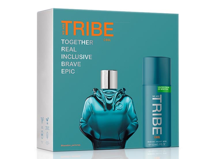 BENETTON TRIBE EDT 90ML + DEODORANT 150ML
