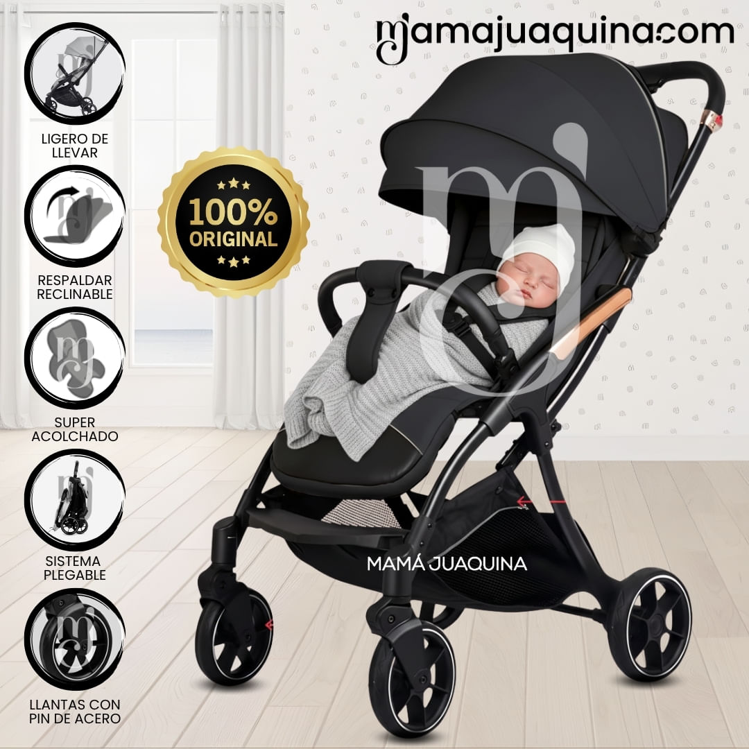 Coche Maleta de Lujo «KEYLA» Edición Limitada Negro