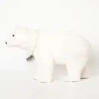 Adorno Navideño Oso White 58X37Cm