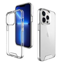 Funda case space  iphone 15 anticaida transparente