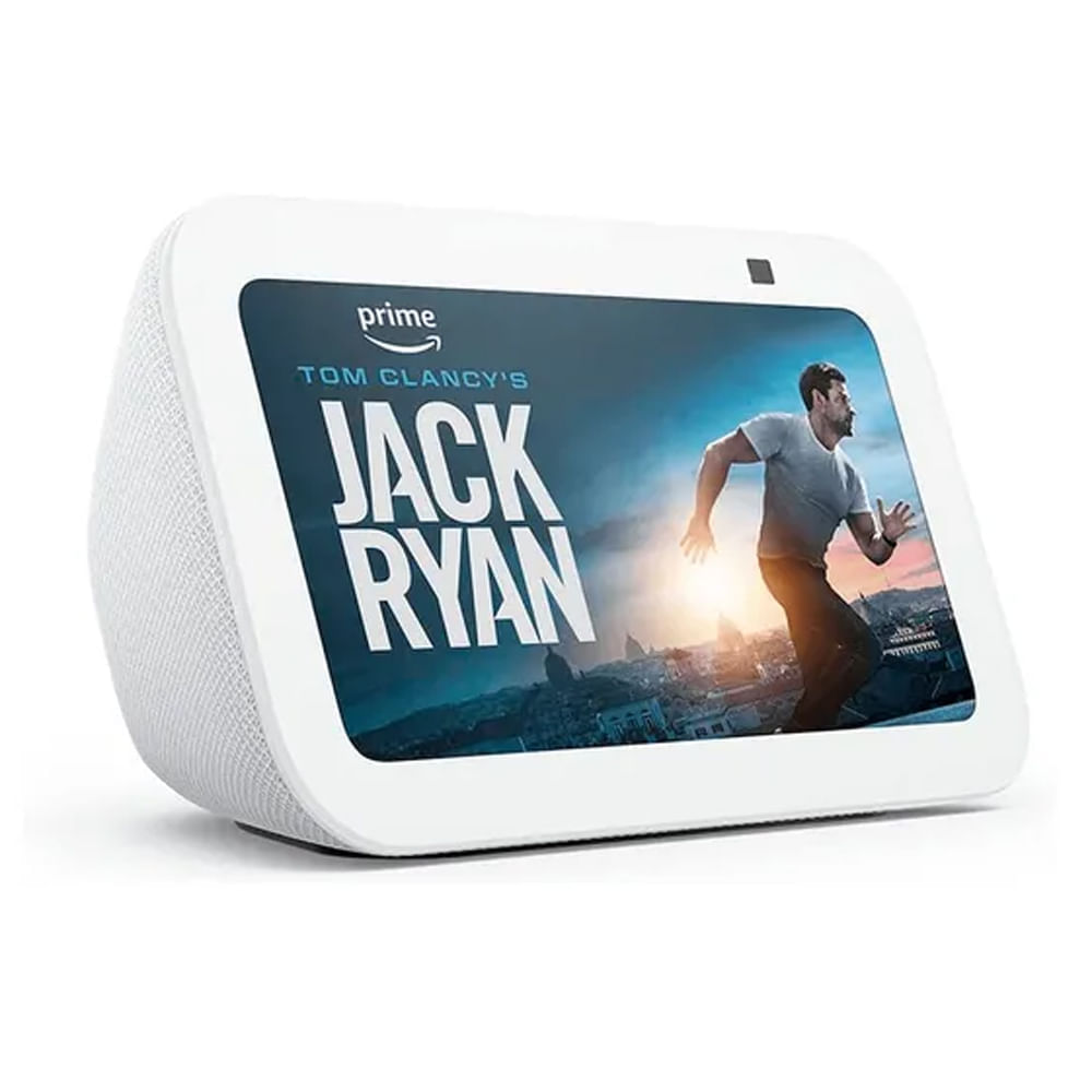 Pantalla inteligente Amazon Echo Show 5 3ra gen, 5.5"", control de voz, Alexa, control táctil, cámara 2MP, obturador, blanco