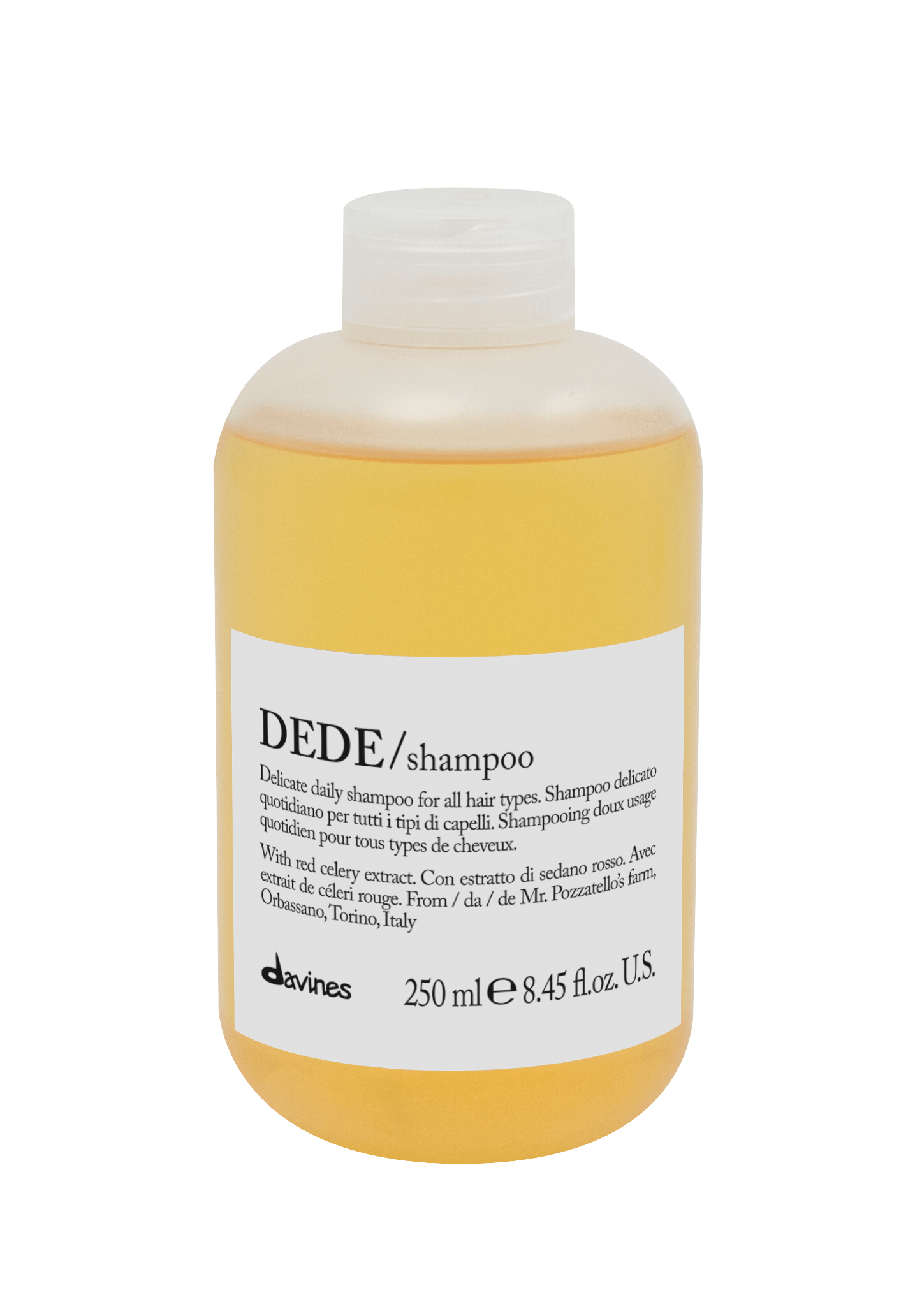 Davines dede shampoo para cabello delicado 250ml