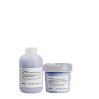 Pack davines love smoothing shampoo + acondicionador