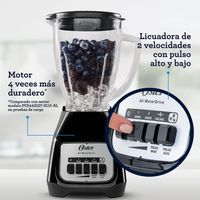 Licuadora Oster de 1.5L con 550Watts – Negro Kaliman BLSTKAG BPB053 !OFERTON!!