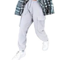 Jogger Cargo Oversize Mujer - Jogger Deportivo Mujer - Buzo Mujer XL NEGRO - copy
