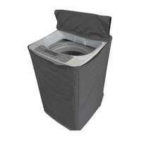 Funda / Forro Para Lavadoras Tela Delgada 16 - 22kg Plomo