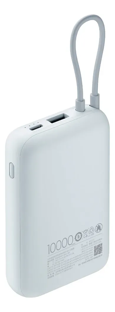 POWER BANK 10000 MAH DE22.5W CON CABLE INTEGRADO