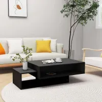 Mesa de Centro Multiusos TU MESITA Thiago color Negro