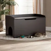 Casita para gatos Mercury color Wenge TU MESITA