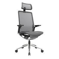Silla Ergonómica Dream Premium Presidente Gris Ofideas