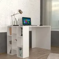 Escritorio Práctico Karol color Blanco TU MESITA