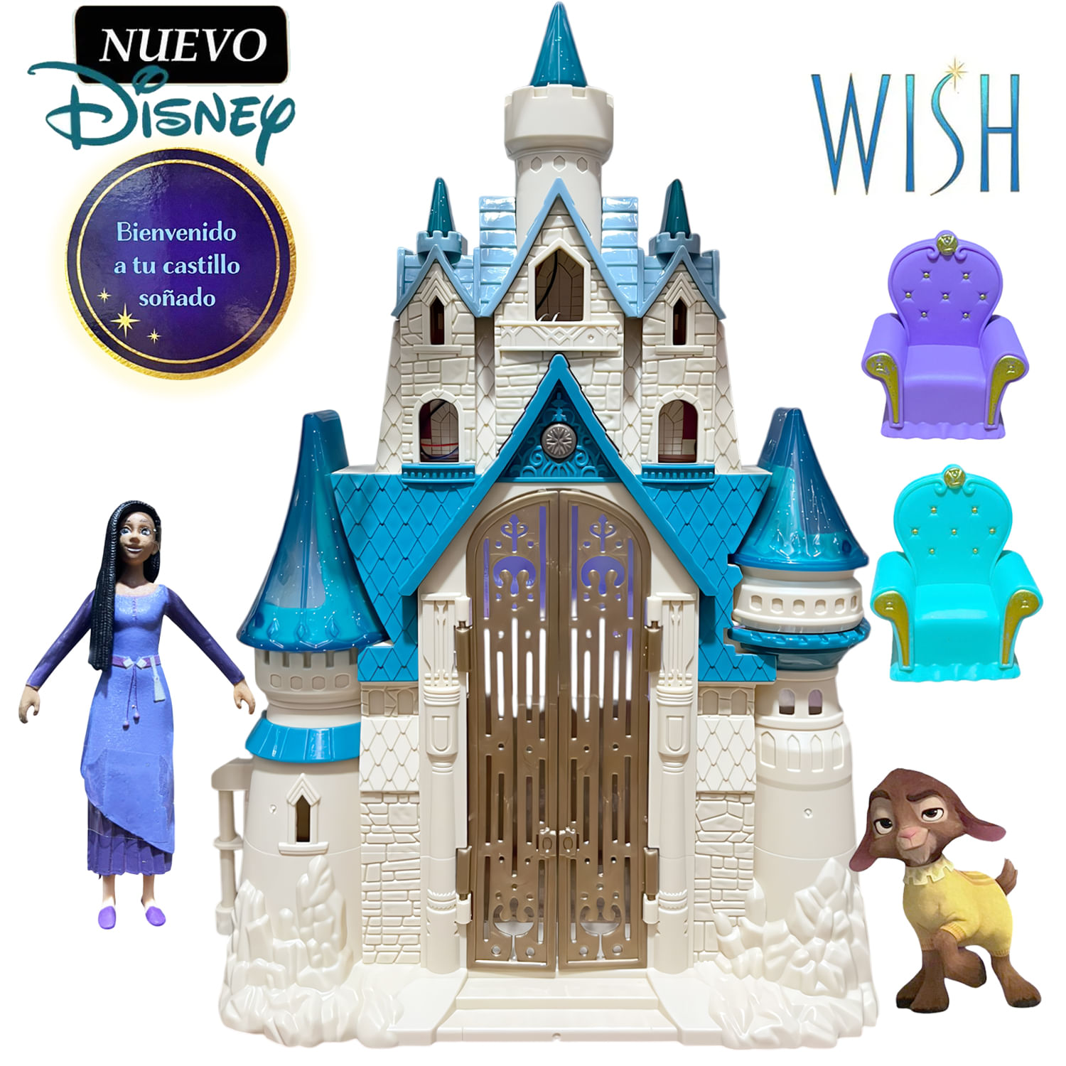 Juguete Castillo de Wish WH-C3 con Luces y Música