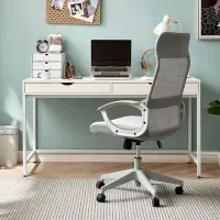 Escritorio Moderno Carlos Blanco 120cm