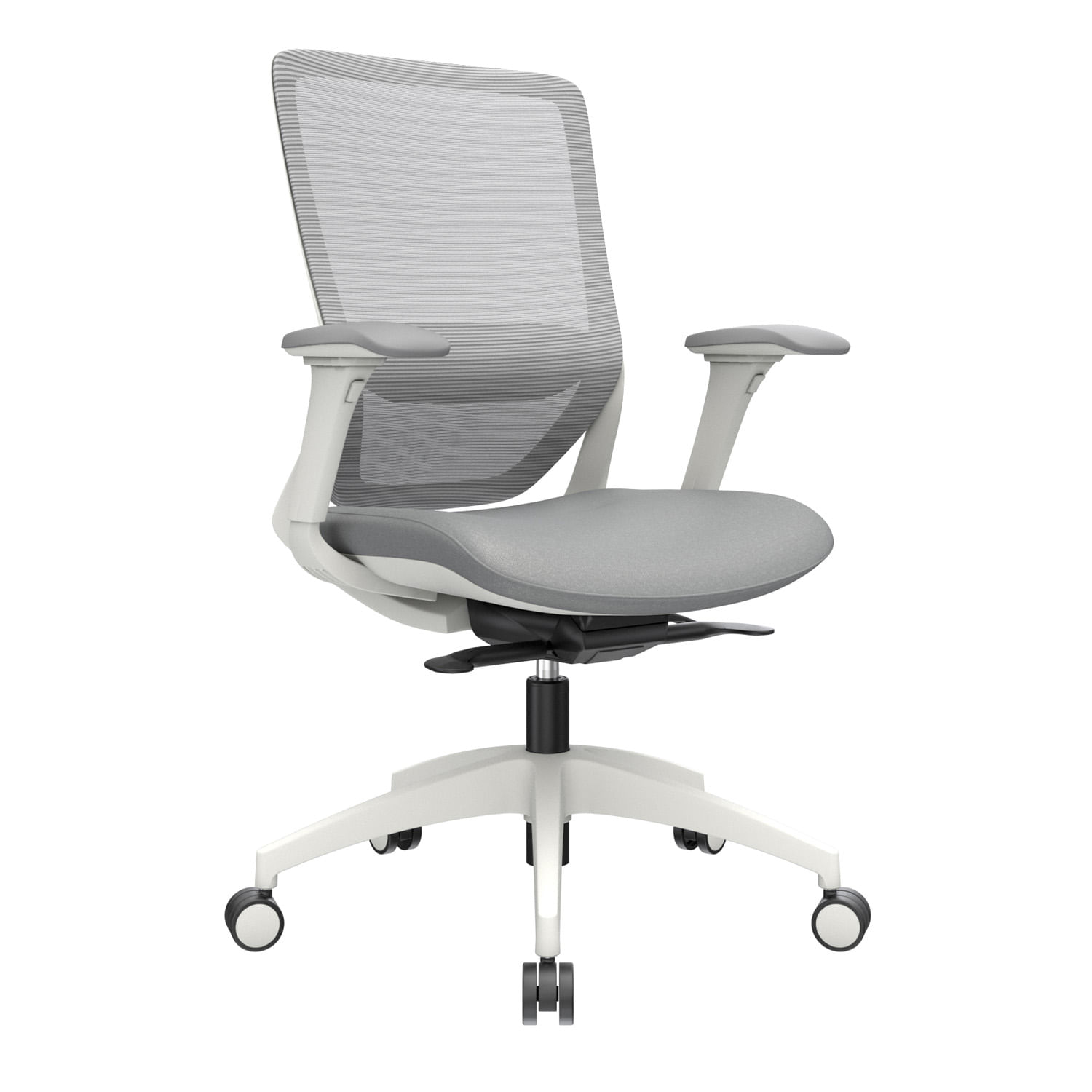 Silla Ergonómica Reclinable Slider Brazo 4D. Loop Gerencial Gris Ofideas